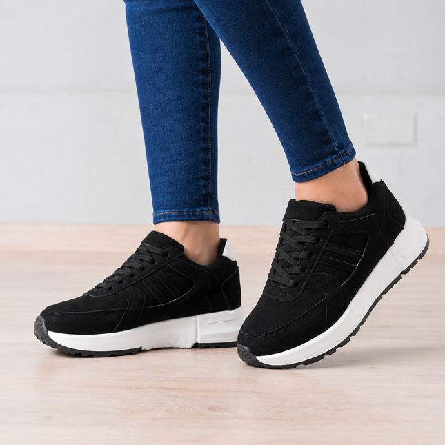 Zapatillas Urbanas Mujer Bosni - Negro