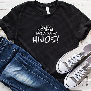 Polo Personalizado - Yo era normal