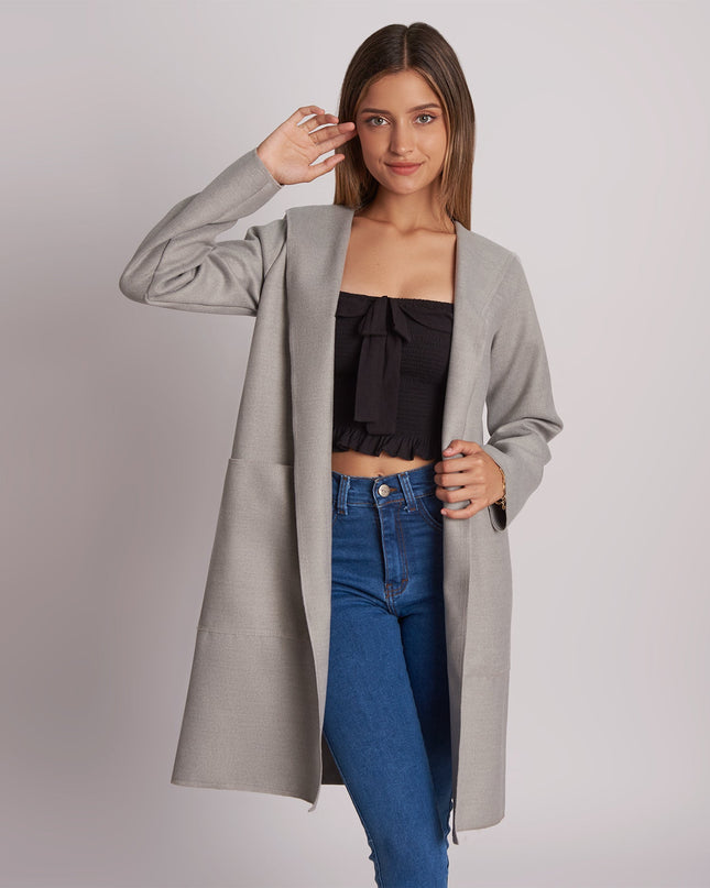 Abrigo Dalila 5.0 - Plomo - Tienda Nébula