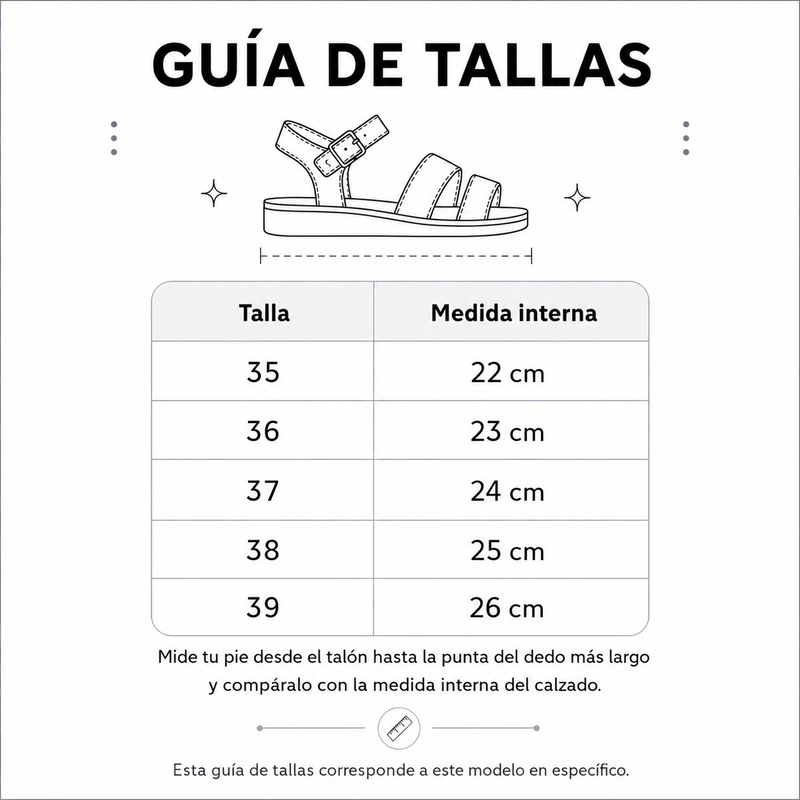 Guía de tallas