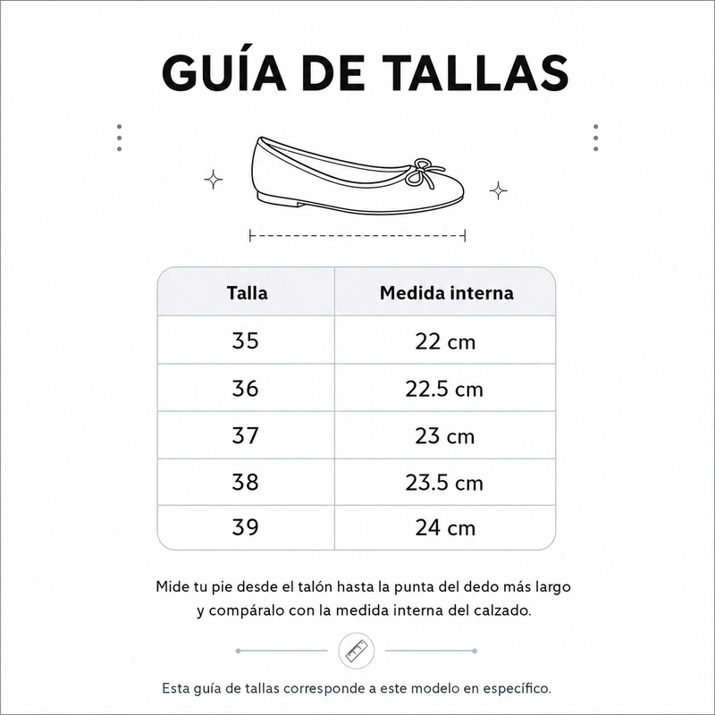 Guía de tallas