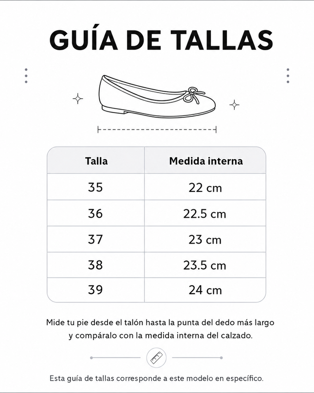 Ballerinas Mujer Agnela 2.0 - Negro Charol
