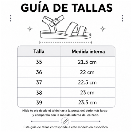 Sandalias Casuales Mujer Alesio - Beige