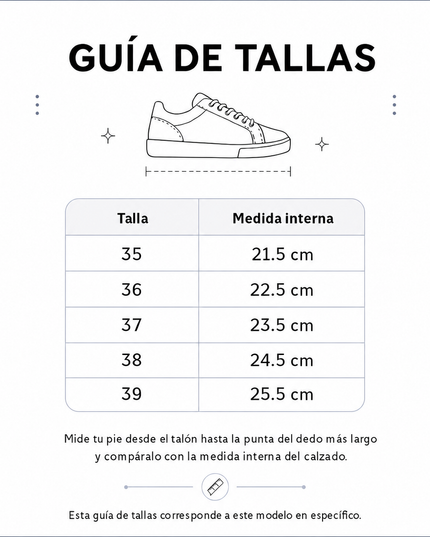 Zapatillas Urbanas Mujer Alina - Negro Total