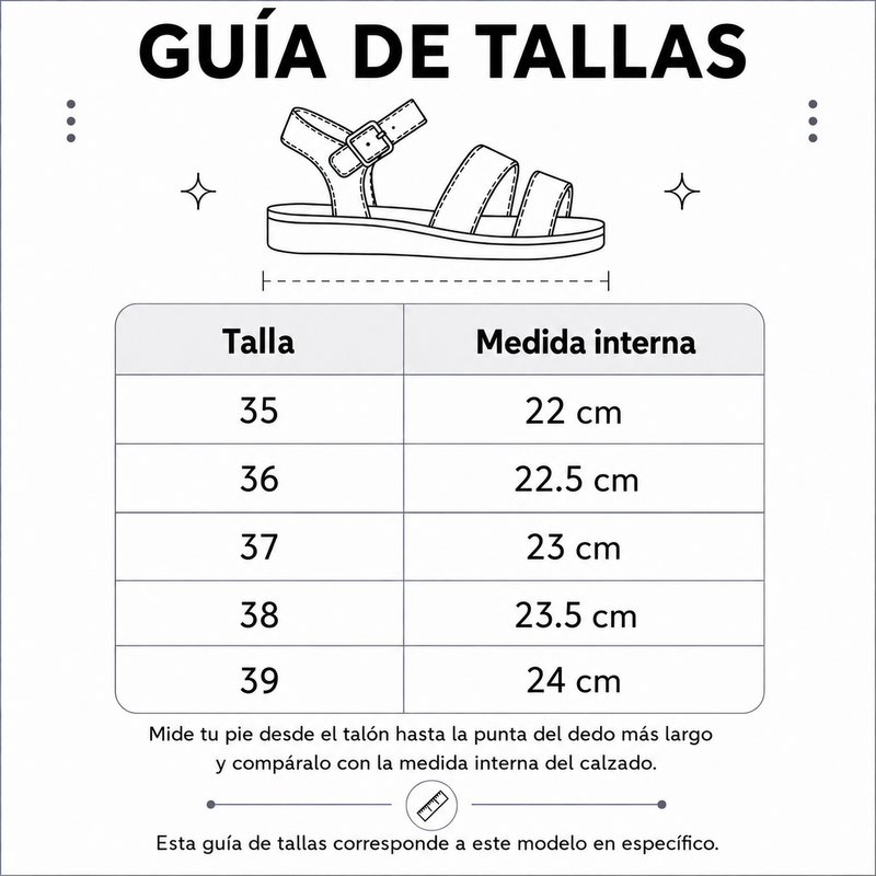 Guía de tallas