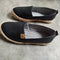 Alpargata Belen - Negro Cuero (Yayita) - Tienda Nébula