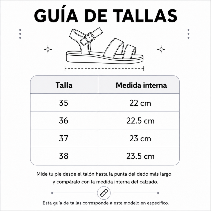 Guía de tallas