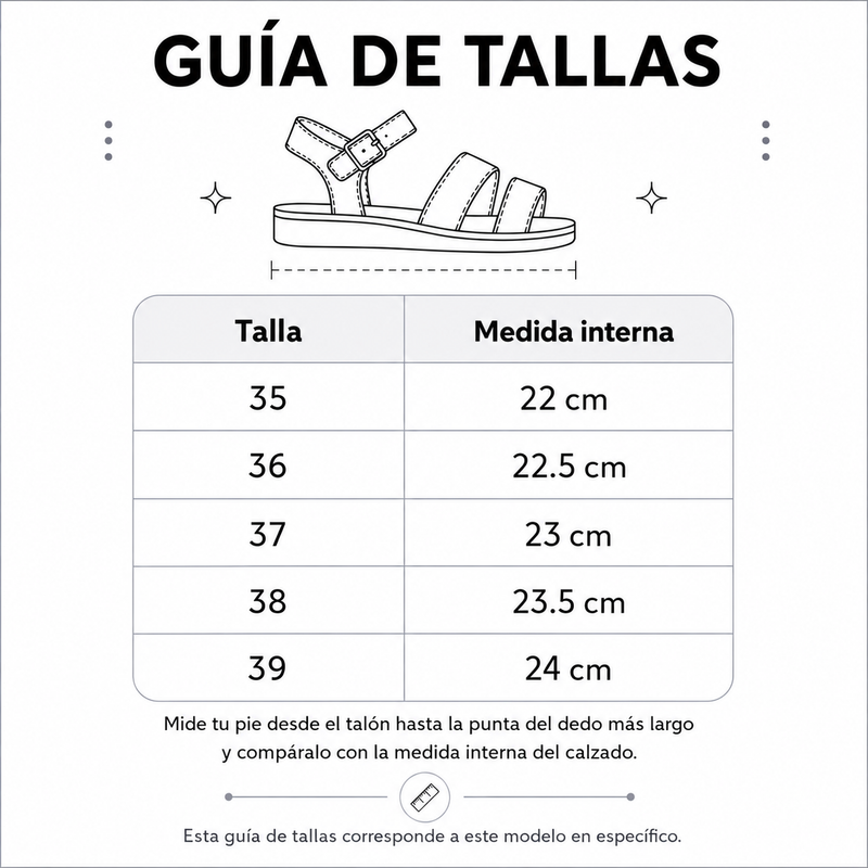 Guía de tallas