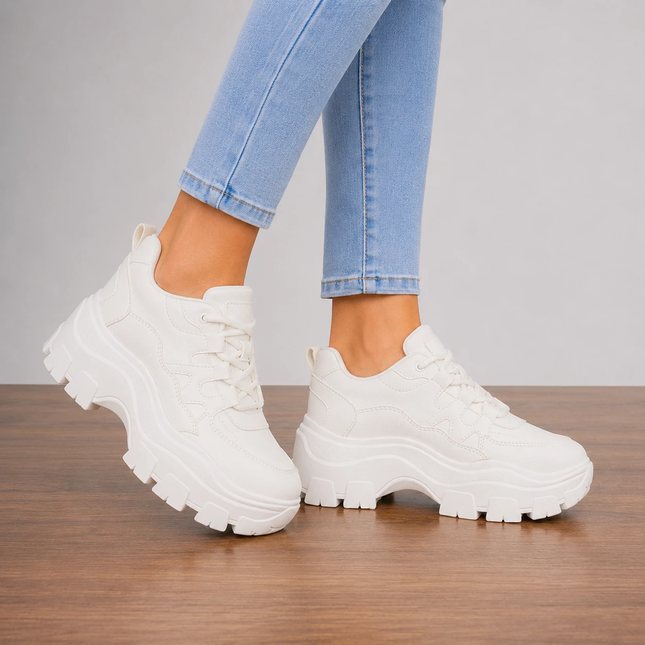 Zapatillas Urbanas Mujer Andorra - Blanco