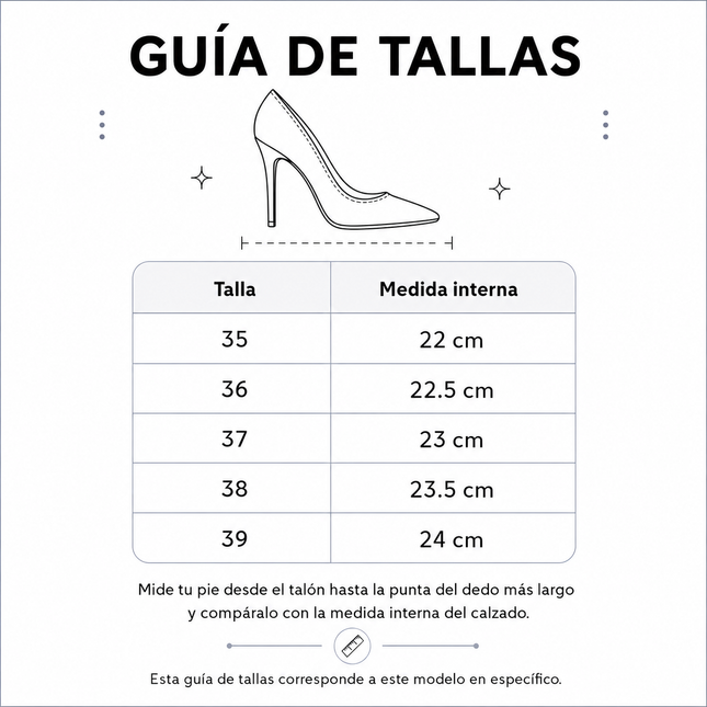 Stilettos Mujer Ani - Negro