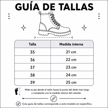 Botas Mujer Arashi - Negro
