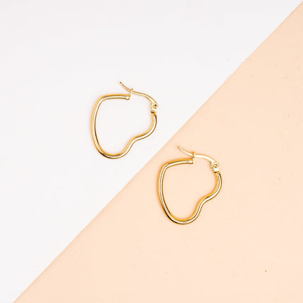 Aretes - Corazón Pequeño - Tienda Nébula