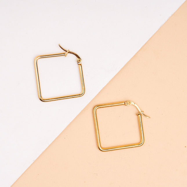 Aretes - Cuadrado - Tienda Nébula