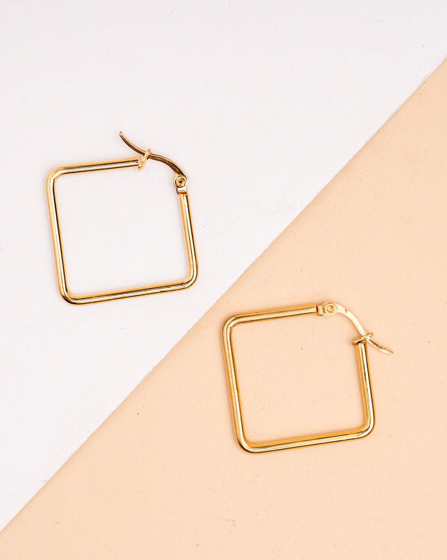 Aretes - Cuadrado - Tienda Nébula