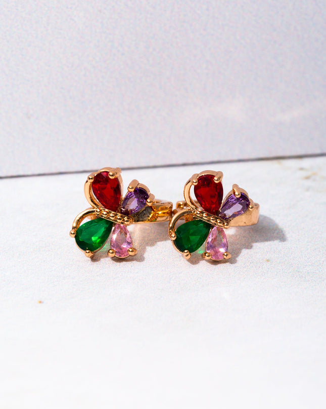Aretes - Mariposa Colores - Tienda Nébula