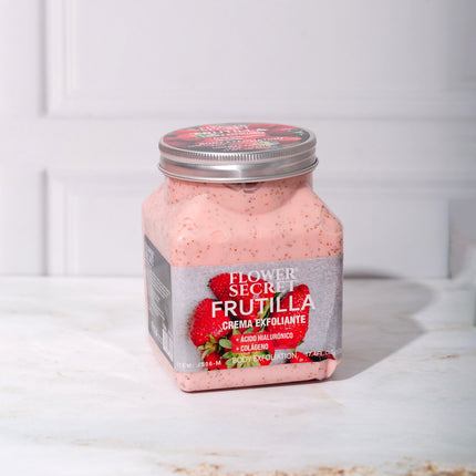Crema exfoliante - Frutilla