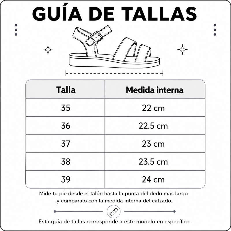 Guía de tallas
