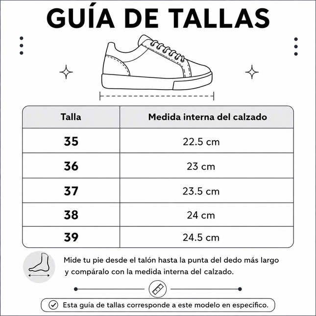 Zapatillas Urbanas Mujer Bampox - Blanco