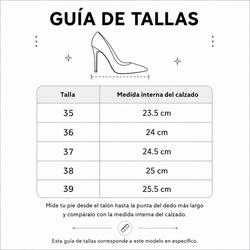 Guía de tallas