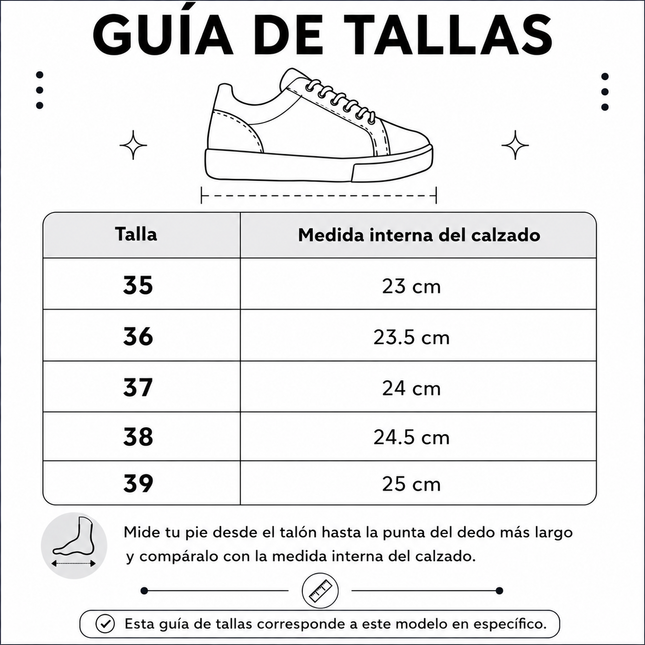 Zapatillas Urbanas Mujer Bangalore - Blanco