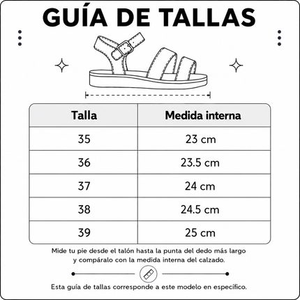 Sandalias Casuales Mujer Banjul - Negro