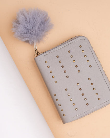 Billetera Puntos - Gris - Tienda Nébula