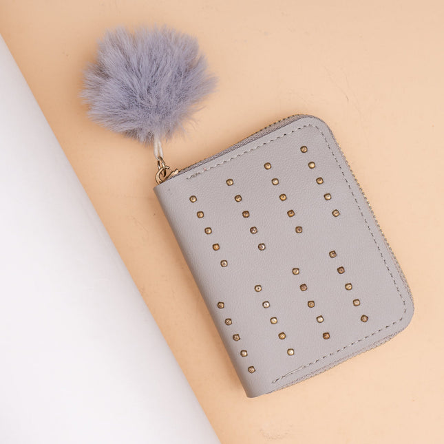 Billetera Puntos - Gris - Tienda Nébula