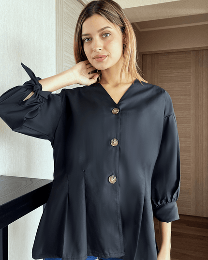 Blusa Ainoa - Negro - Tienda Nébula