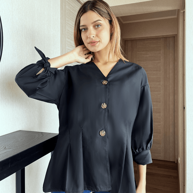 Blusa Ainoa - Negro - Tienda Nébula