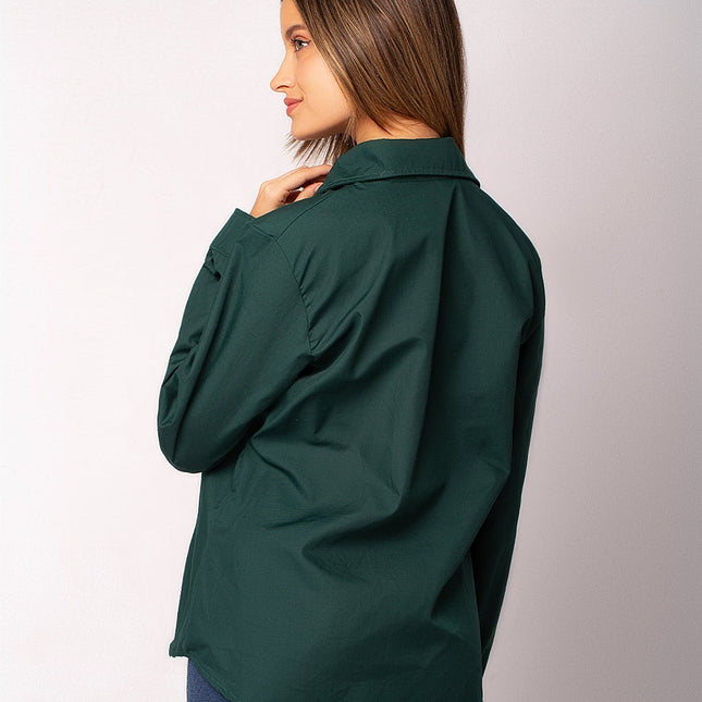 Blusa Casell - Verde Botella - Tienda Nébula