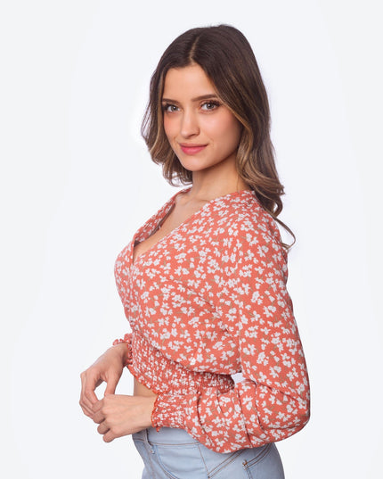 Blusa Dory - Melon - Tienda Nébula