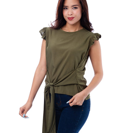 Blusa Eila - Verde Oscuro - Tienda Nébula