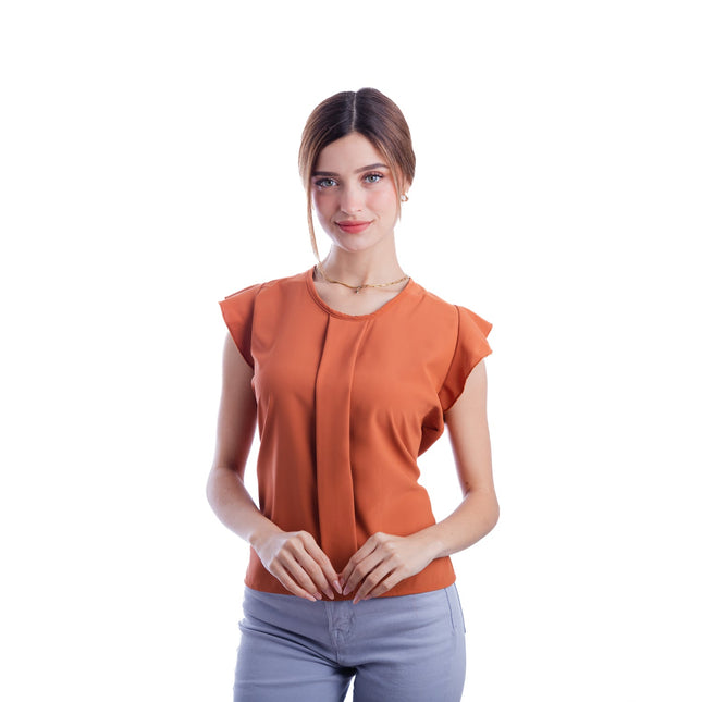 Blusa Eiry - Camel - Tienda Nébula