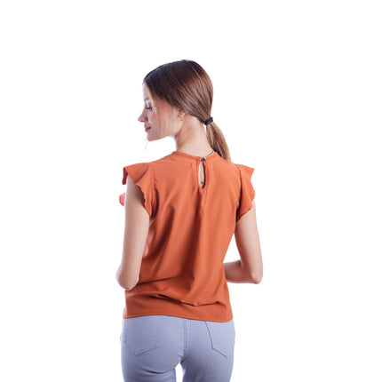 Blusa Eiry - Camel - Tienda Nébula