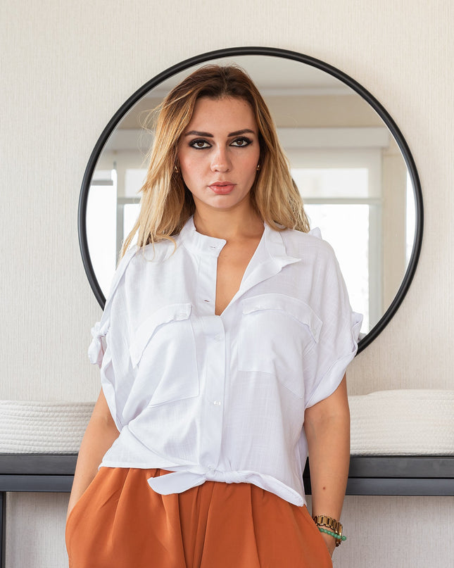 Blusa Emy - Blanco - Tienda Nébula
