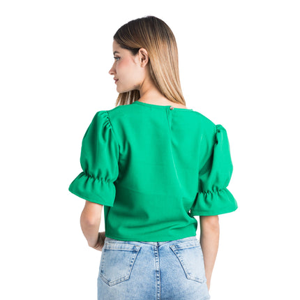 Blusa Esmery - Verde - Tienda Nébula