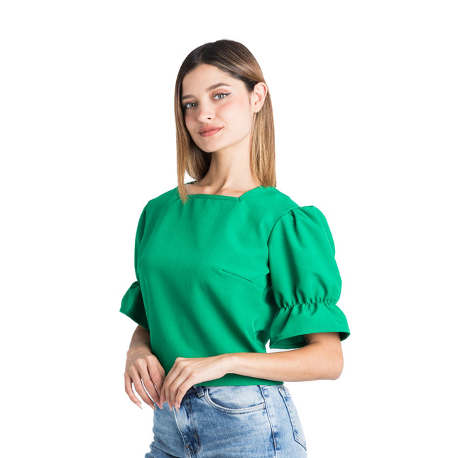 Blusa Esmery - Verde - Tienda Nébula