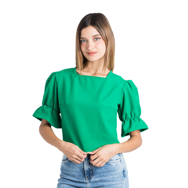 Blusa Esmery - Verde - Tienda Nébula
