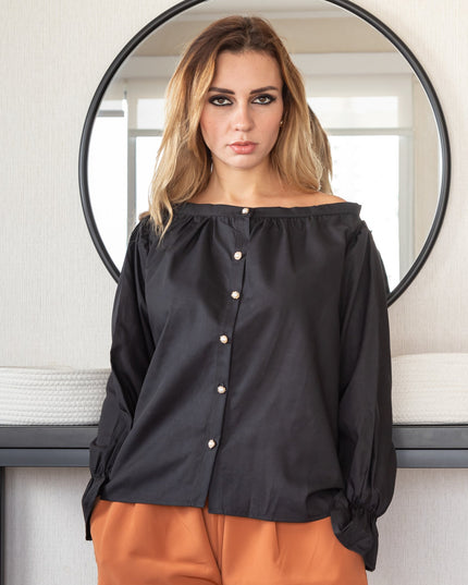 Blusa Grettel - Negro - Tienda Nébula