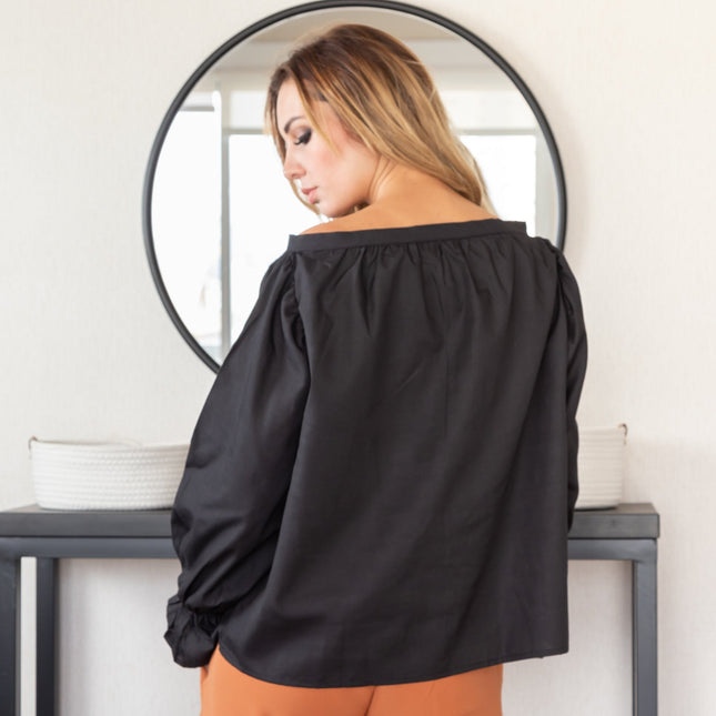 Blusa Grettel - Negro - Tienda Nébula