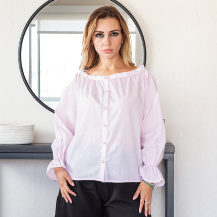 Blusa Grettel - Rosado - Tienda Nébula
