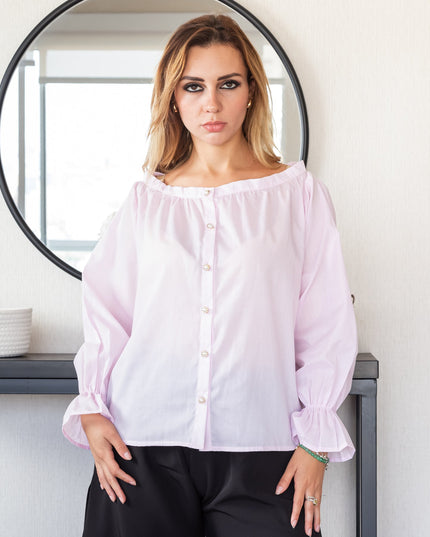 Blusa Grettel - Rosado - Tienda Nébula