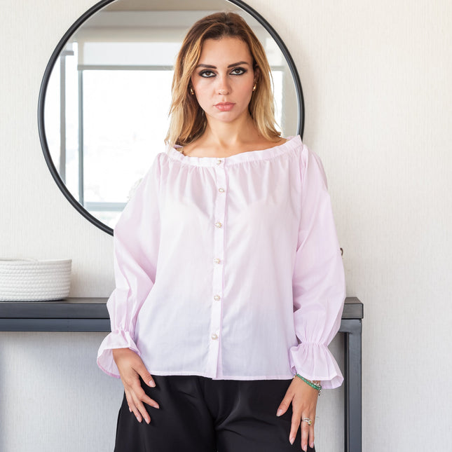 Blusa Grettel - Rosado - Tienda Nébula