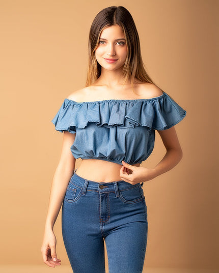 Blusa Jena - Azul - Tienda Nébula
