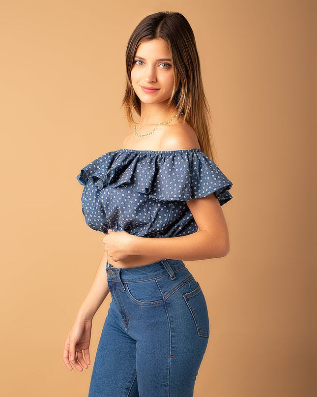 Blusa Jena - Flor - Tienda Nébula