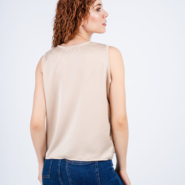 Blusa Jhenzi - Beige - Tienda Nébula
