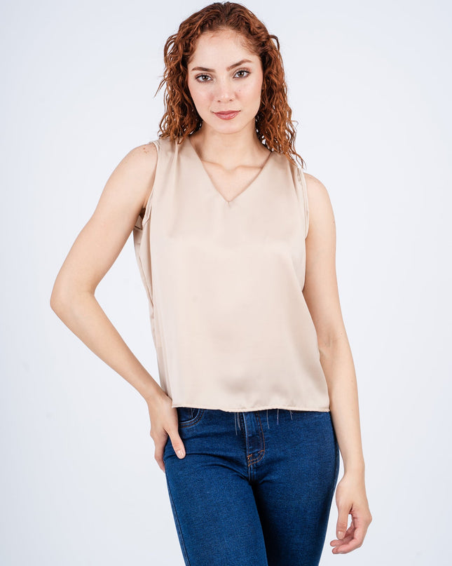 Blusa Jhenzi - Beige - Tienda Nébula