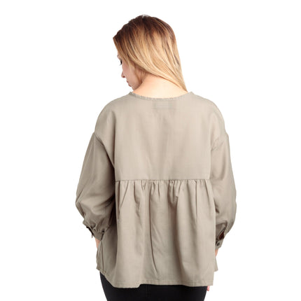 Blusa Jules - Militar - Tienda Nébula
