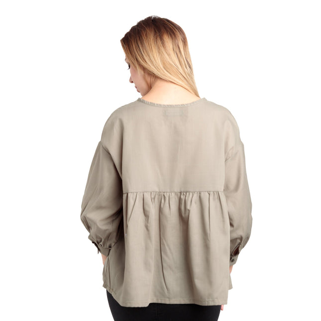 Blusa Jules - Militar - Tienda Nébula