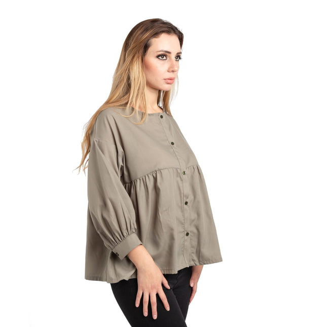 Blusa Jules - Militar - Tienda Nébula